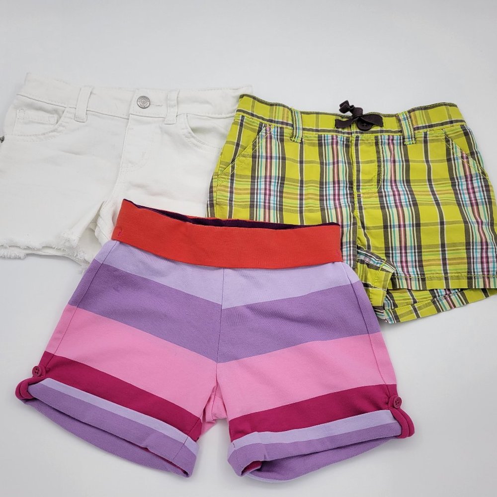3 Cat & Jack, Carters, Baby Gap Shorts sz 5